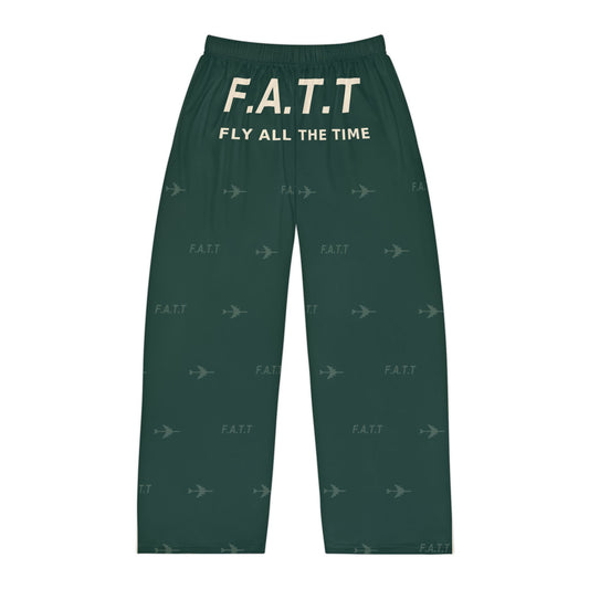 F.A.T.T Men's Flight Lounge Pants — Forest Green / Cream