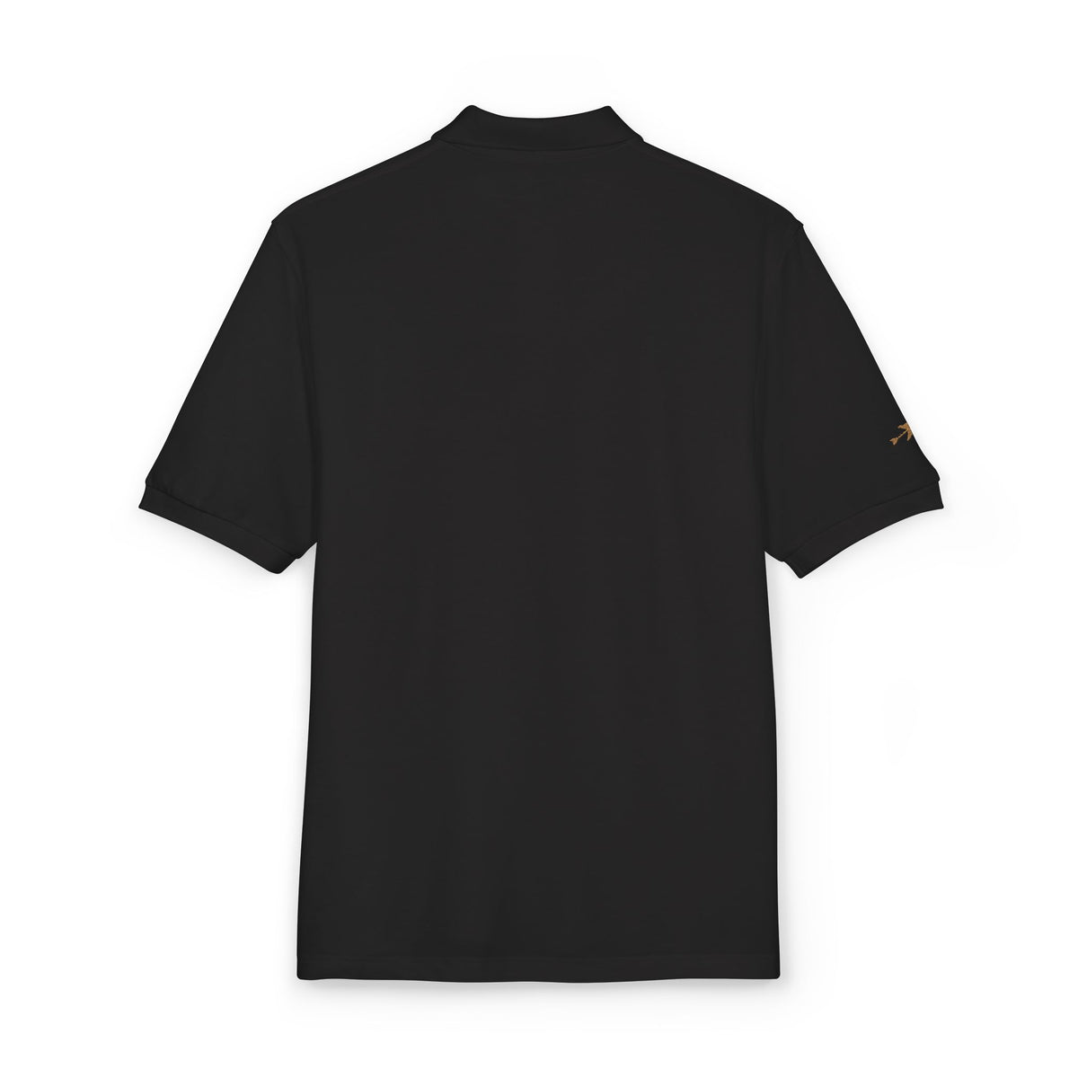 F.A.T.T Signature Embroidered Polo — Black / Gold