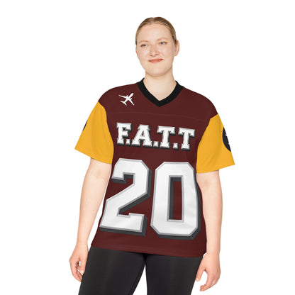 F.A.T.T #20 Football Jersey — Washington | Burgundy / Gold