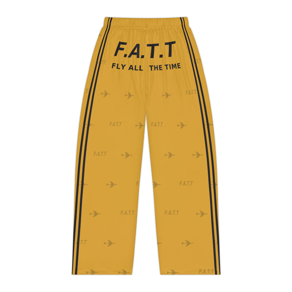 F.A.T.T Women's Flight Lounge Pants — Mustard / Black