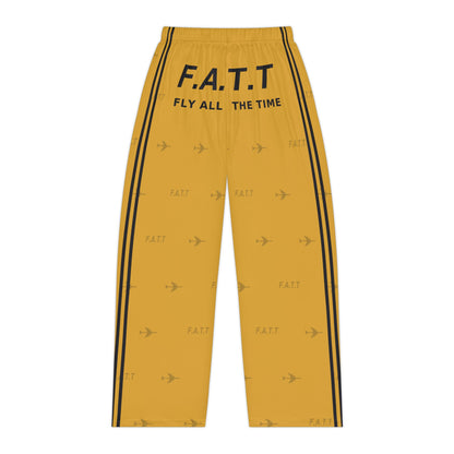 F.A.T.T Women's Flight Lounge Pants — Mustard / Black