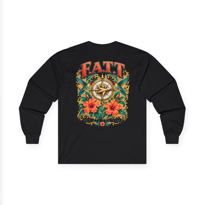 F.A.T.T Women’s Hummingbird & Hibiscus Graphic Long Sleeve