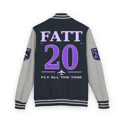 F.A.T.T Purple Space Flight #20 Varsity Jacket