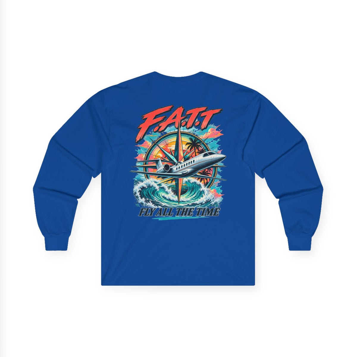F.A.T.T Tropical Coastal Flight Graphic Long Sleeve