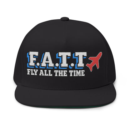 F.A.T.T Tennessee Jersey Matching Snapback — Light Blue / Red | Cotton