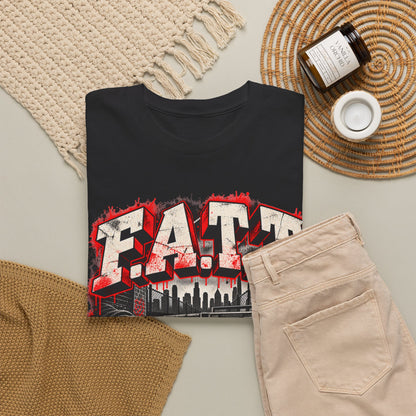 F.A.T.T Turntable Graphic Tee — Bred / Chicago | Cotton S–5XL