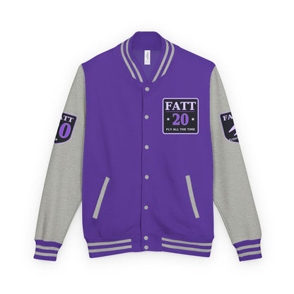 F.A.T.T Purple Space Flight #20 Varsity Jacket
