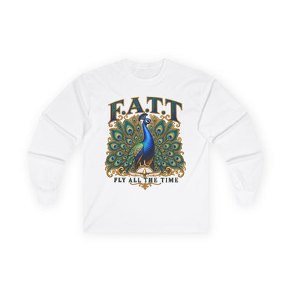 F.A.T.T Women’s Peacock Gold Graphic Long Sleeve