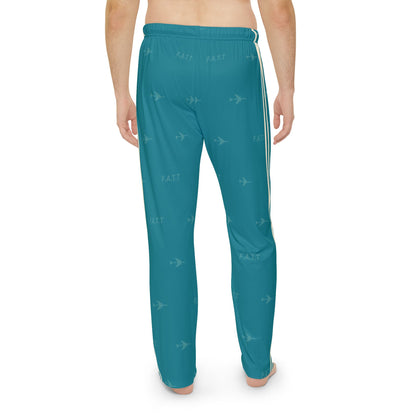 F.A.T.T Men's Flight Lounge Pants — Teal / Cream