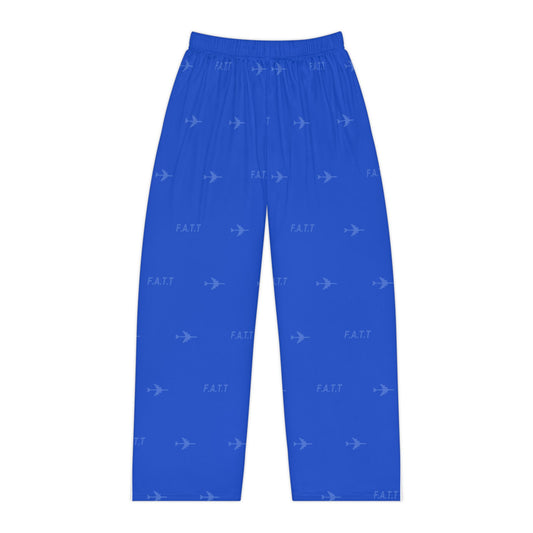 F.A.T.T Women's Flight Lounge Pants — Cobalt / White