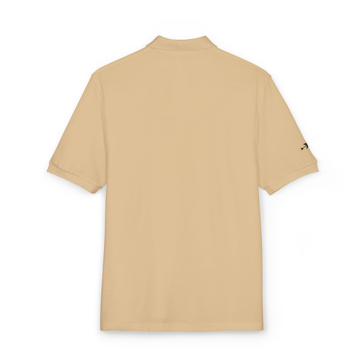F.A.T.T Signature Embroidered Polo — Stone / Black