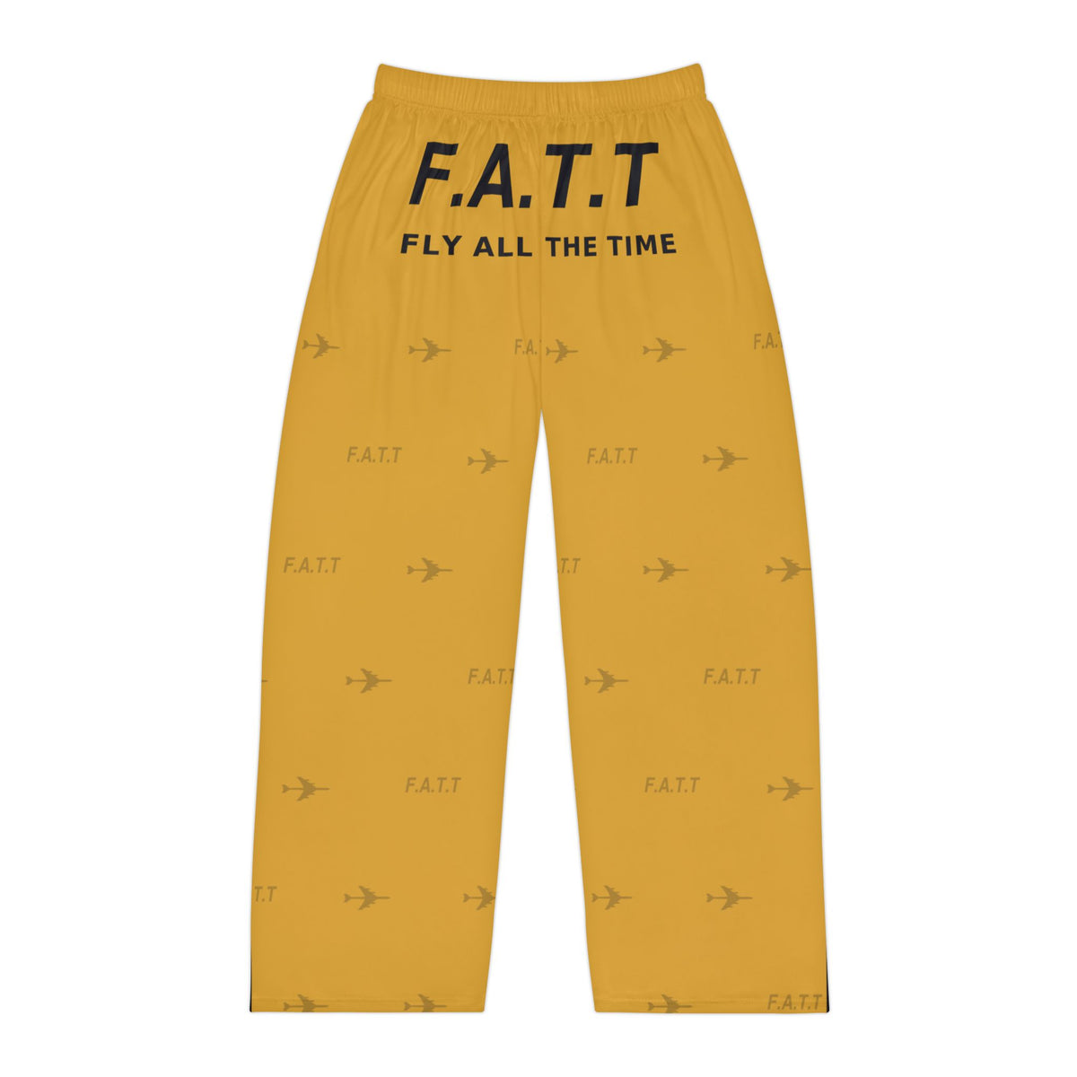 F.A.T.T Men's Flight Lounge Pants — Mustard / Black
