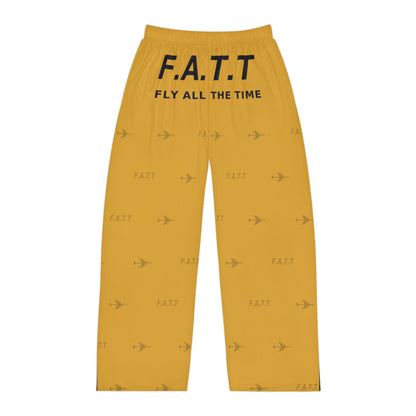 F.A.T.T Men's Flight Lounge Pants — Mustard / Black