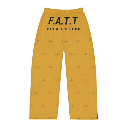 F.A.T.T Men's Flight Lounge Pants — Mustard / Black