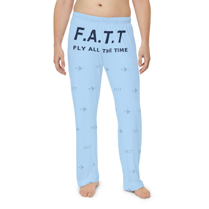 F.A.T.T Men's Flight Lounge Pants — Sky Blue / Navy