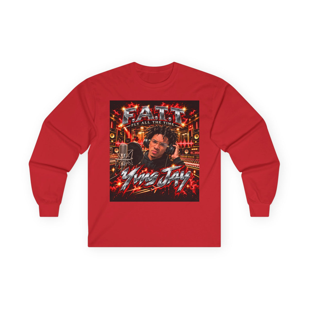 F.A.T.T Yvng Jay Cotton Long Sleeve — Front + Back