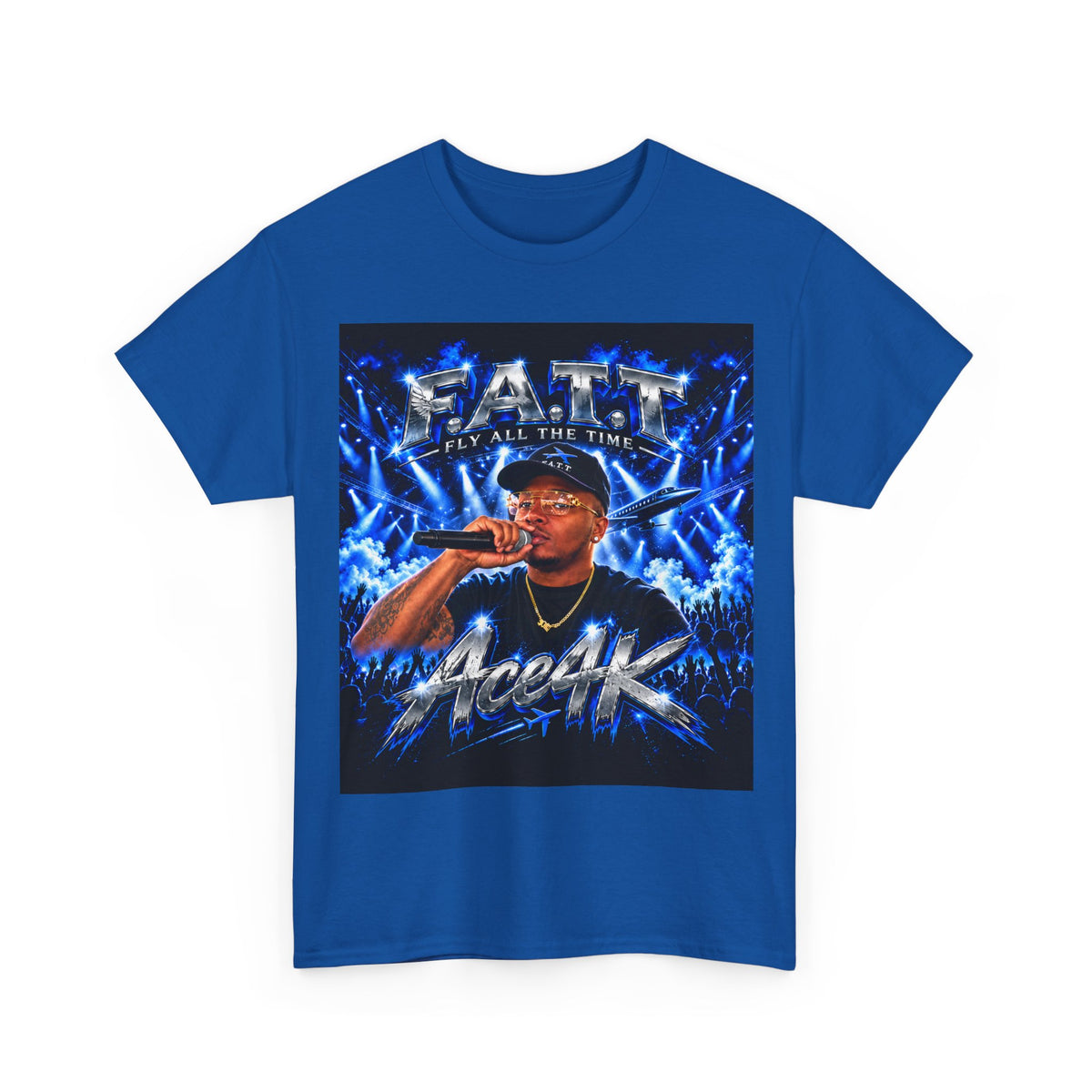 F.A.T.T Ace4K Graphic Tee — Matching Colors | 15×17 Front + Back