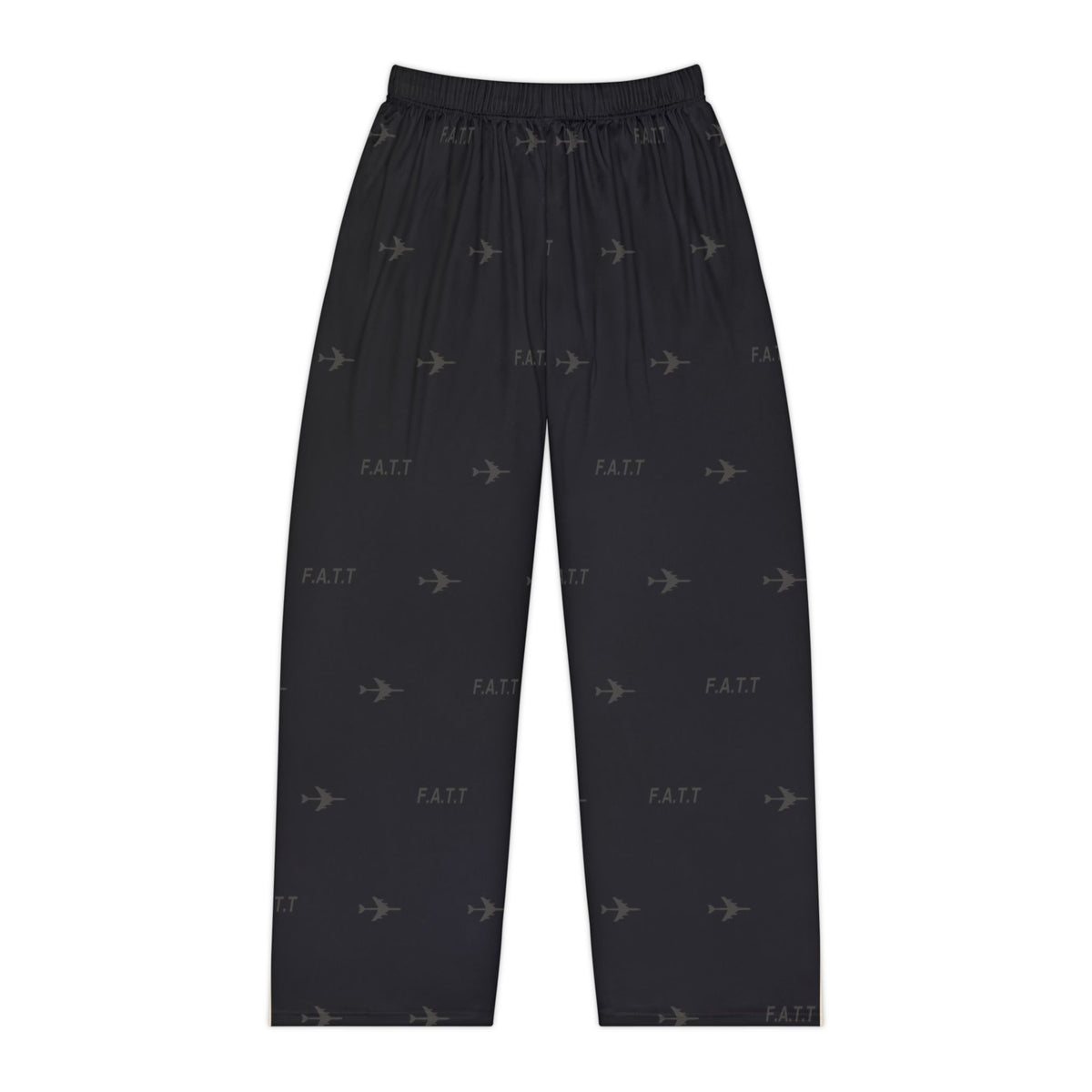 F.A.T.T Women's Flight Lounge Pants — Jet Black / Cream