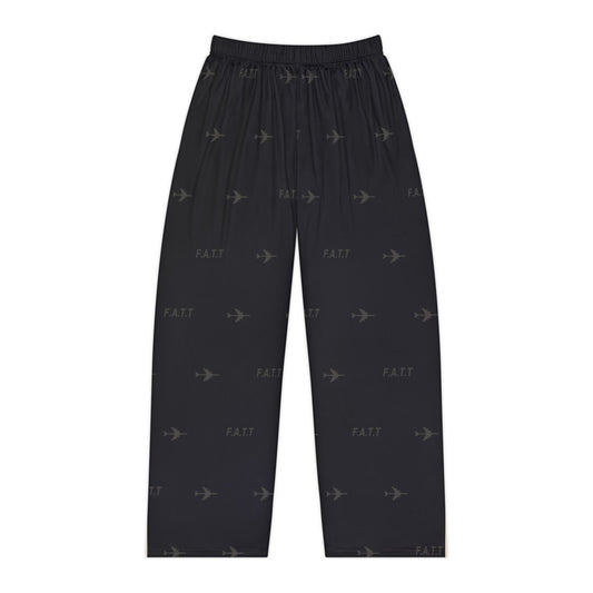 F.A.T.T Women's Flight Lounge Pants — Jet Black / Cream