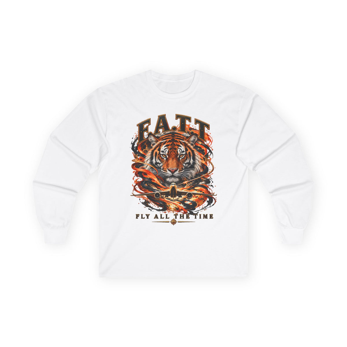 F.A.T.T Tiger Flight Graphic Long Sleeve