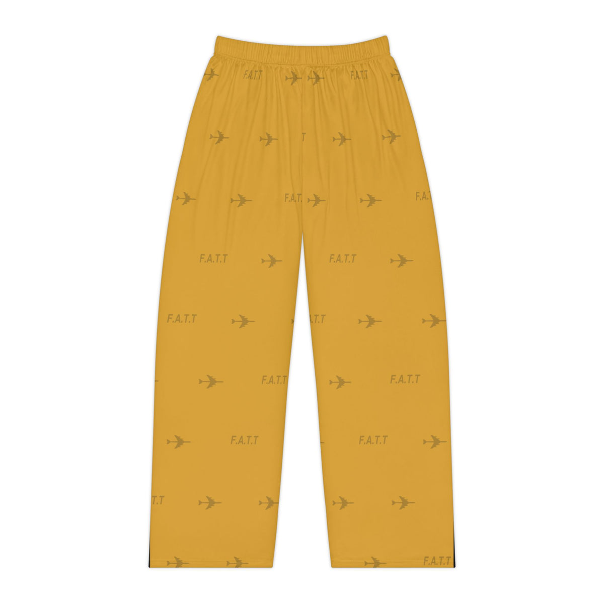 F.A.T.T Women's Flight Lounge Pants — Mustard / Black