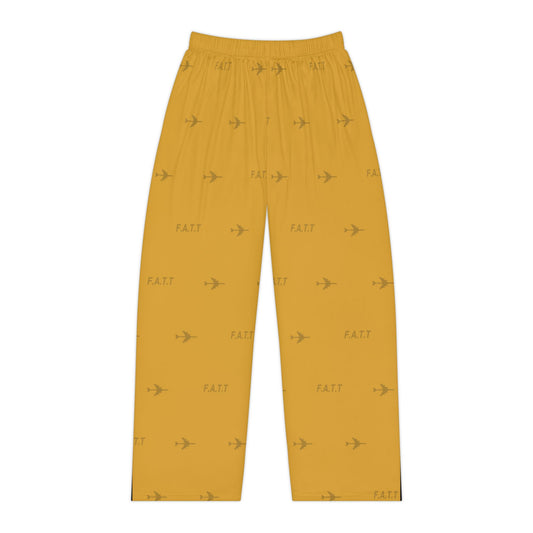 F.A.T.T Women's Flight Lounge Pants — Mustard / Black