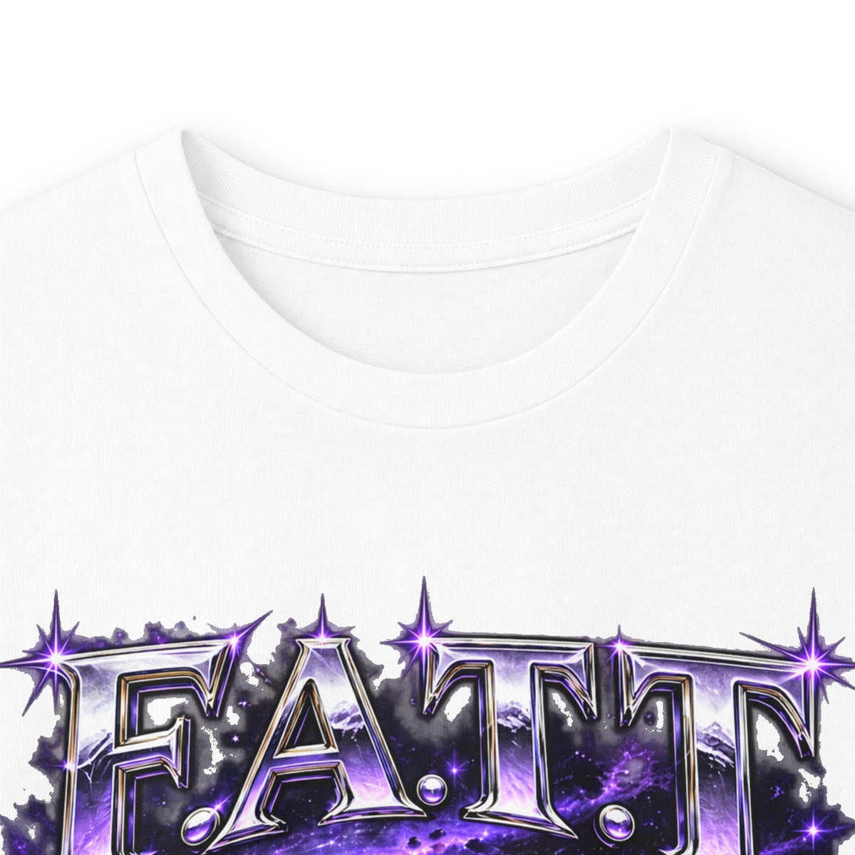 F.A.T.T Purple Space Flight Graphic Long Sleeve