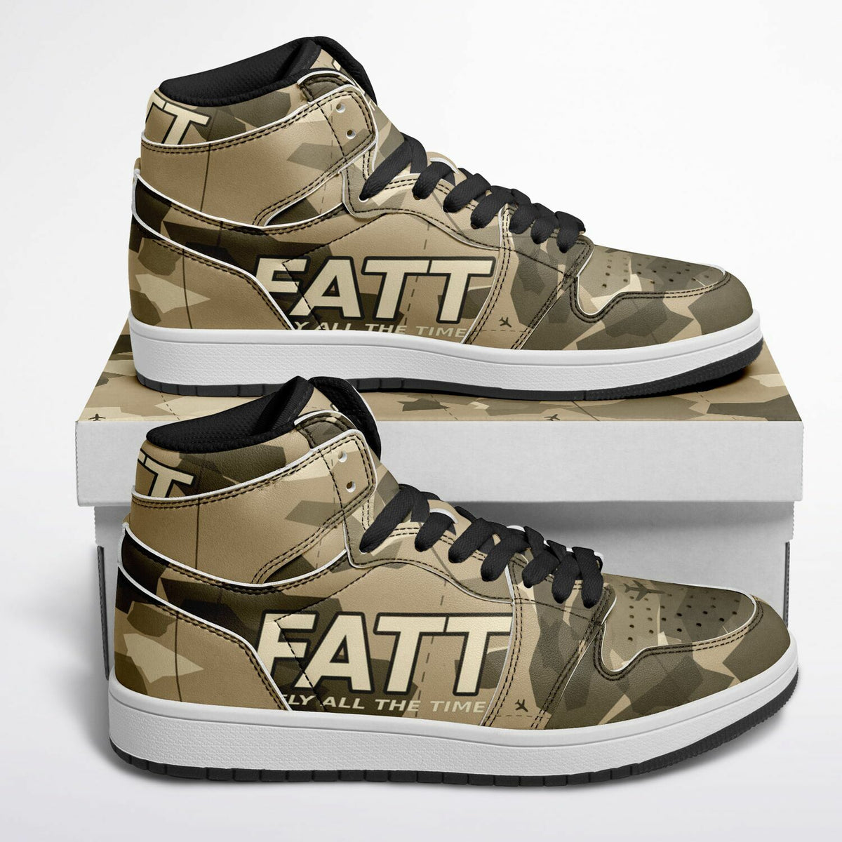 FATT Desert Camo Motion High Top — Men’s