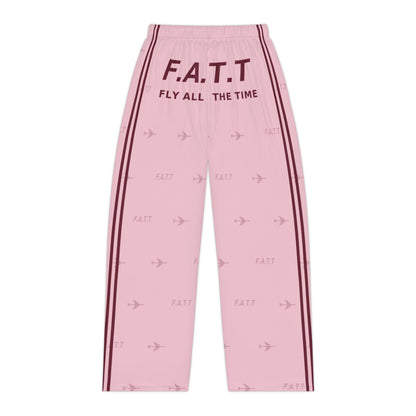 F.A.T.T Women's Flight Lounge Pants — Blush / Burgundy