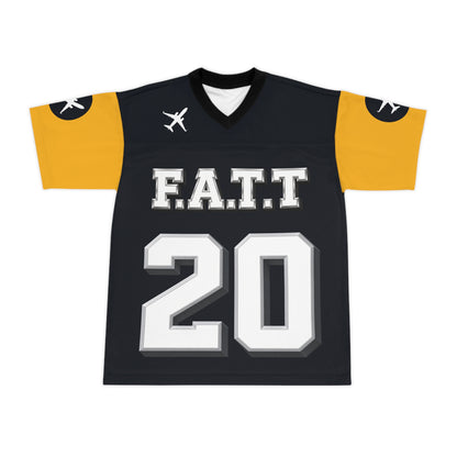 F.A.T.T #20 Football Jersey — Pittsburgh | Black / Gold