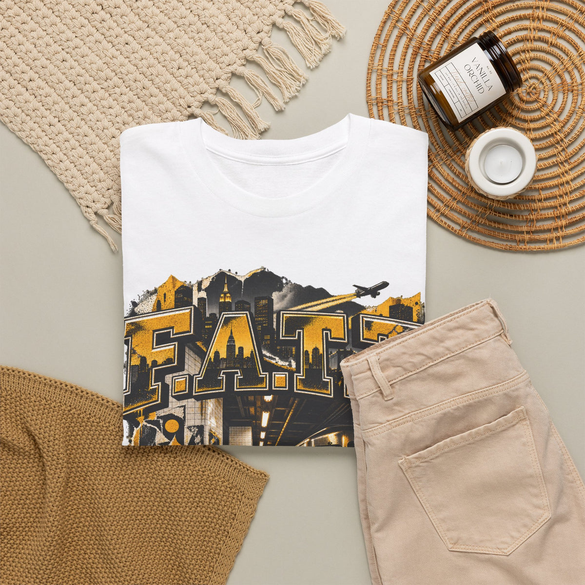 F.A.T.T Night Train Graphic Tee — Taxi | Cotton S–5XL