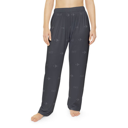 F.A.T.T Women's Flight Lounge Pants — Charcoal / Silver