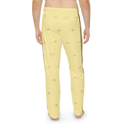 F.A.T.T Men's Flight Lounge Pants — Butter Yellow / Chocolate