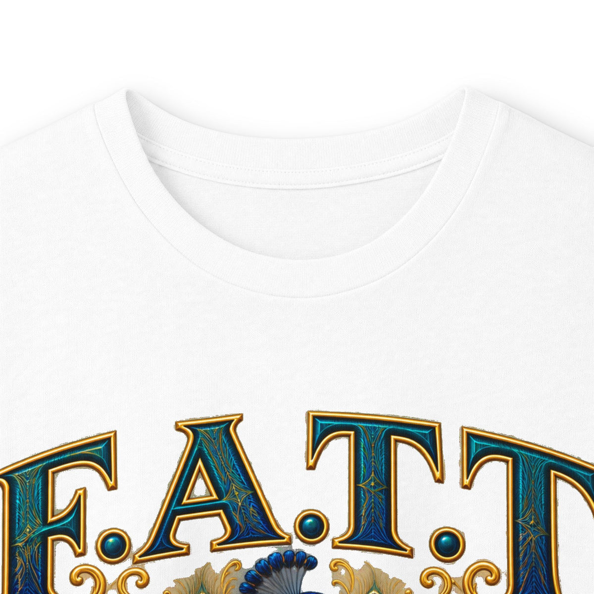 F.A.T.T Women’s Peacock Gold Graphic Long Sleeve