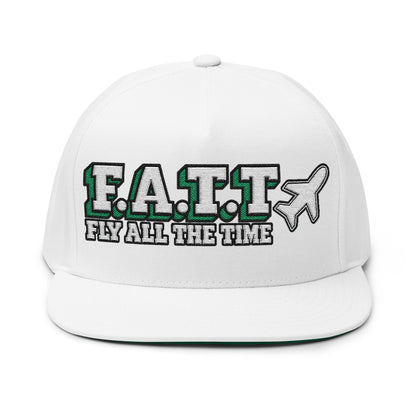 F.A.T.T New York Green Jersey Matching Snapback — Green / White | Cotton