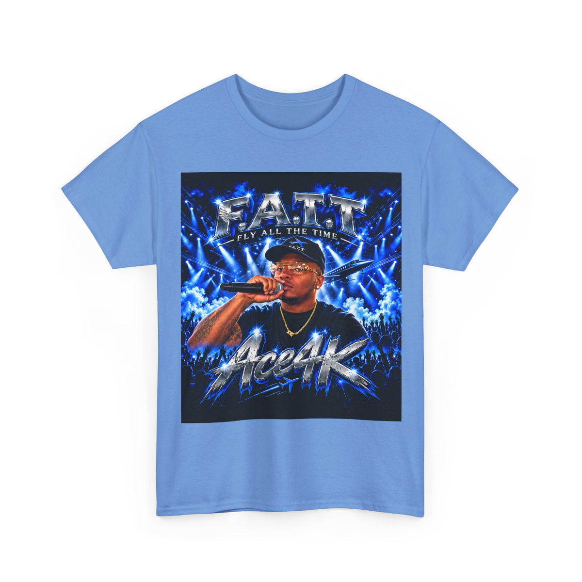 F.A.T.T Ace4K Graphic Tee — Matching Colors | 15×17 Front + Back