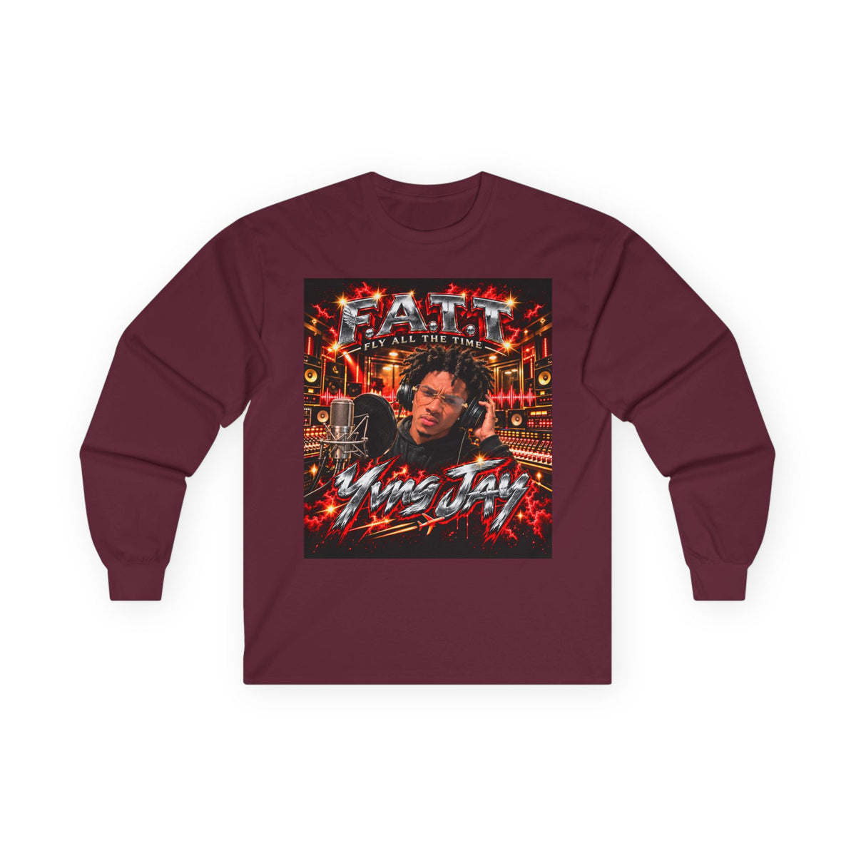 F.A.T.T Yvng Jay Cotton Long Sleeve — Front + Back