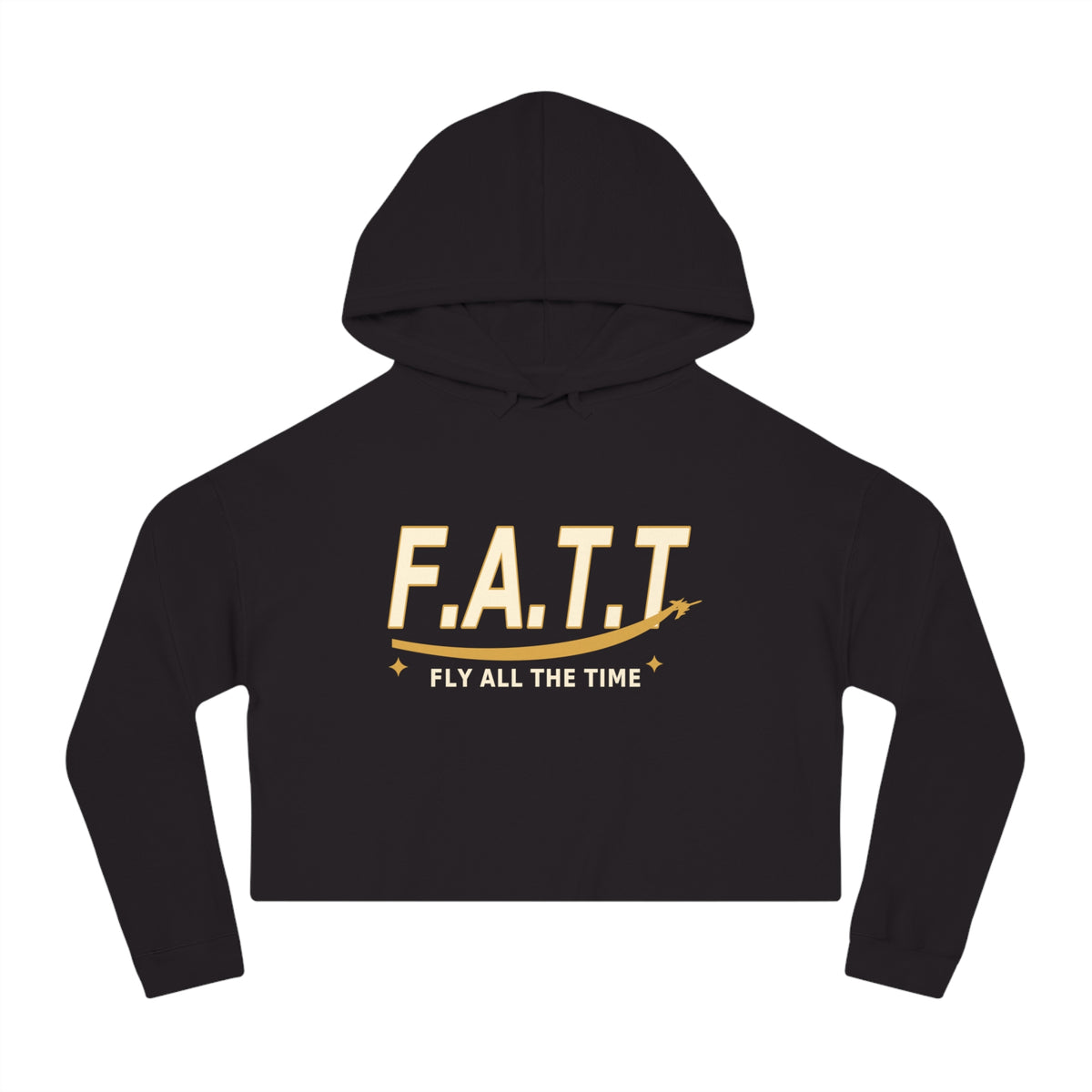 F.A.T.T Women's Flight Cropped Hoodie