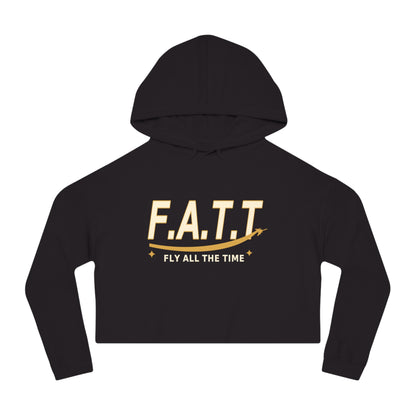 F.A.T.T Women's Flight Cropped Hoodie