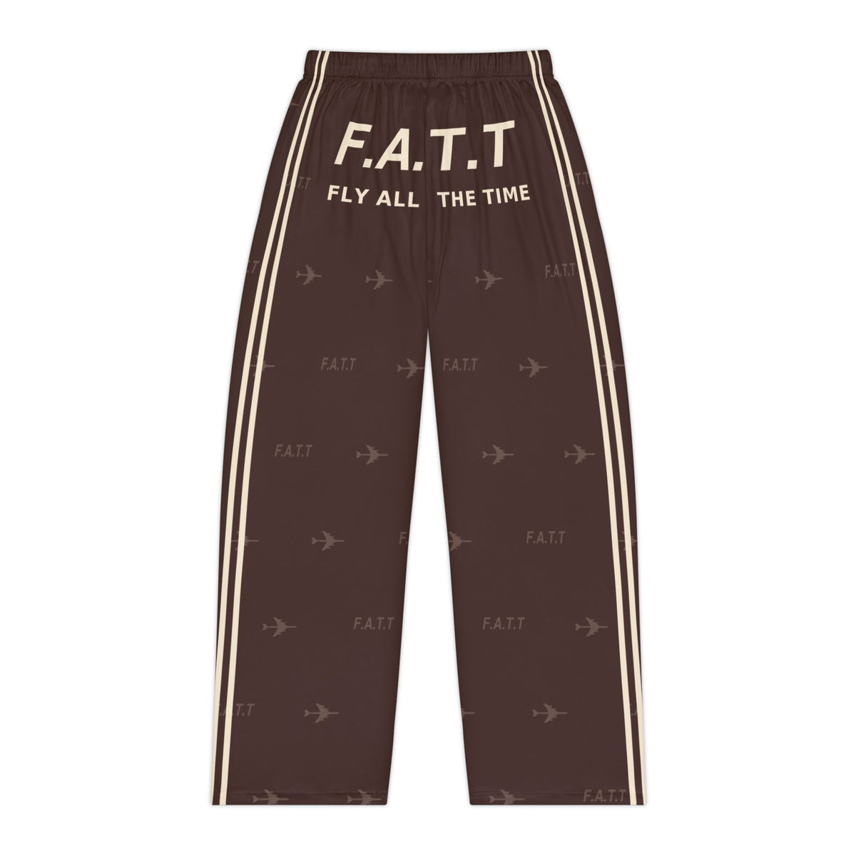 F.A.T.T Women's Flight Lounge Pants — Chocolate / Cream