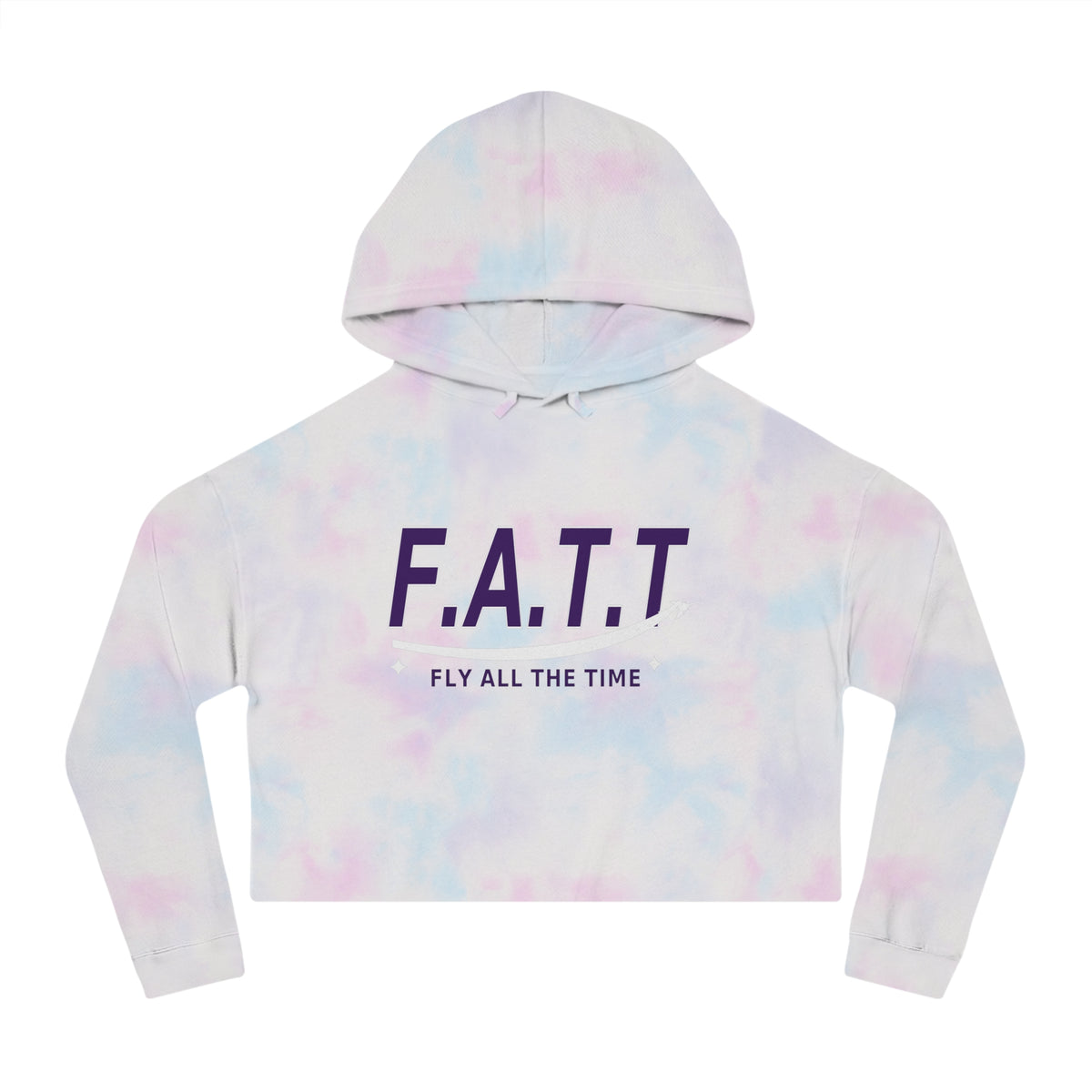 F.A.T.T Women's Flight Cropped Hoodie