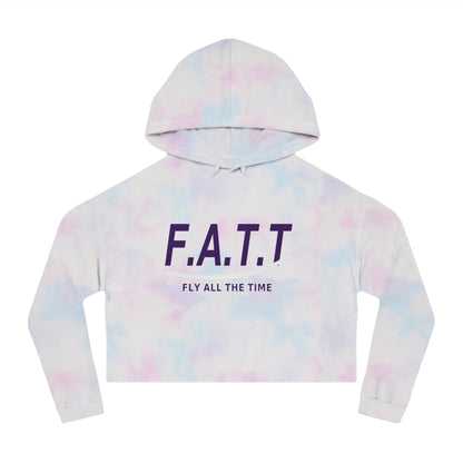 F.A.T.T Women's Flight Cropped Hoodie