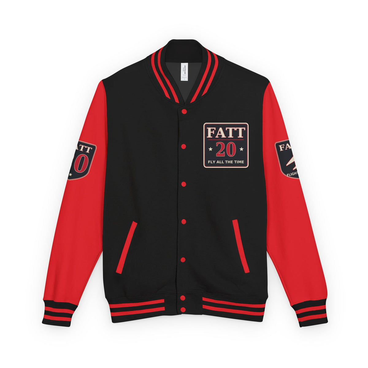 F.A.T.T Red Rose Flight #20 Varsity Jacket