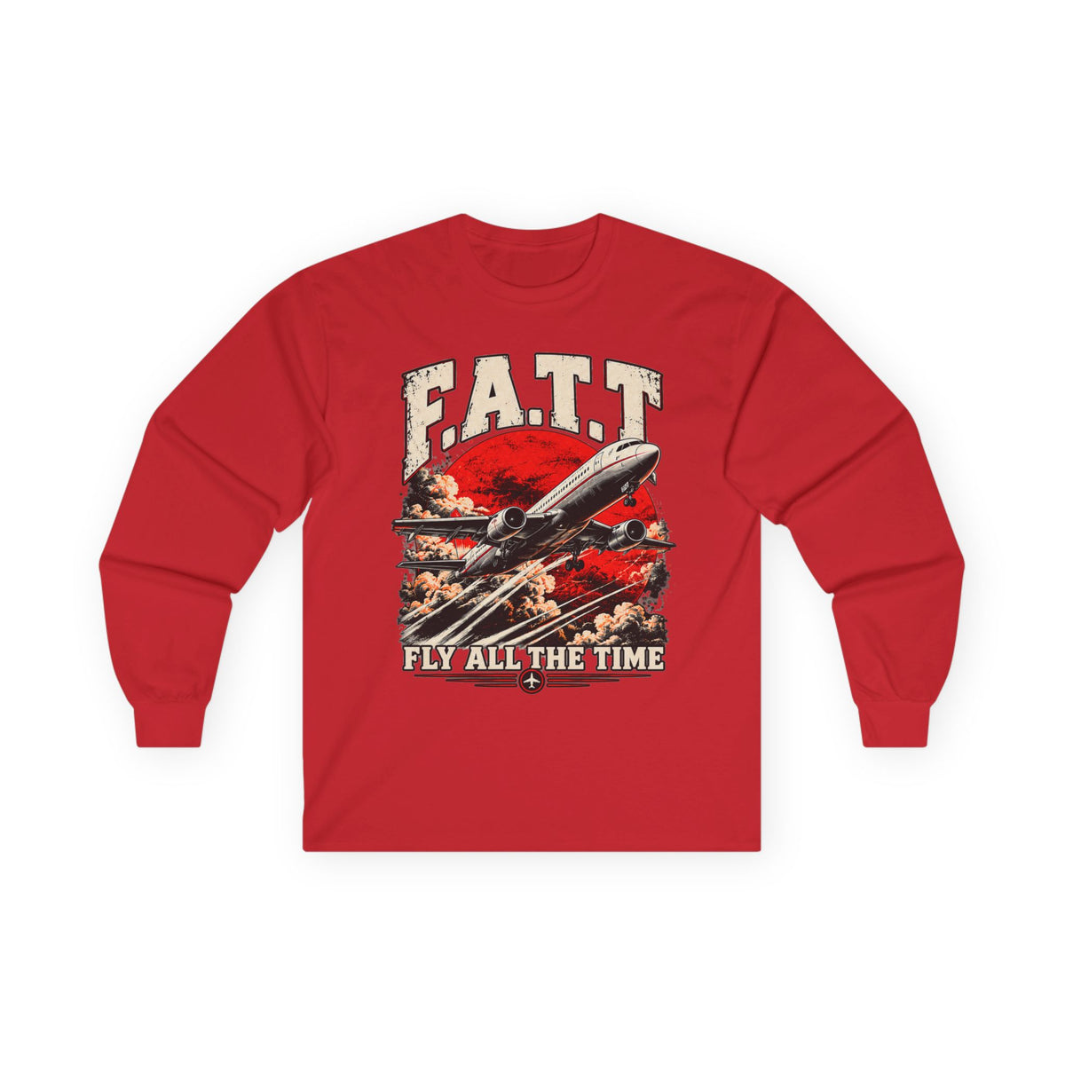 F.A.T.T Vintage Flight Graphic Long Sleeve