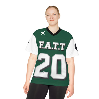 F.A.T.T #20 Football Jersey — New York Green | Green / White