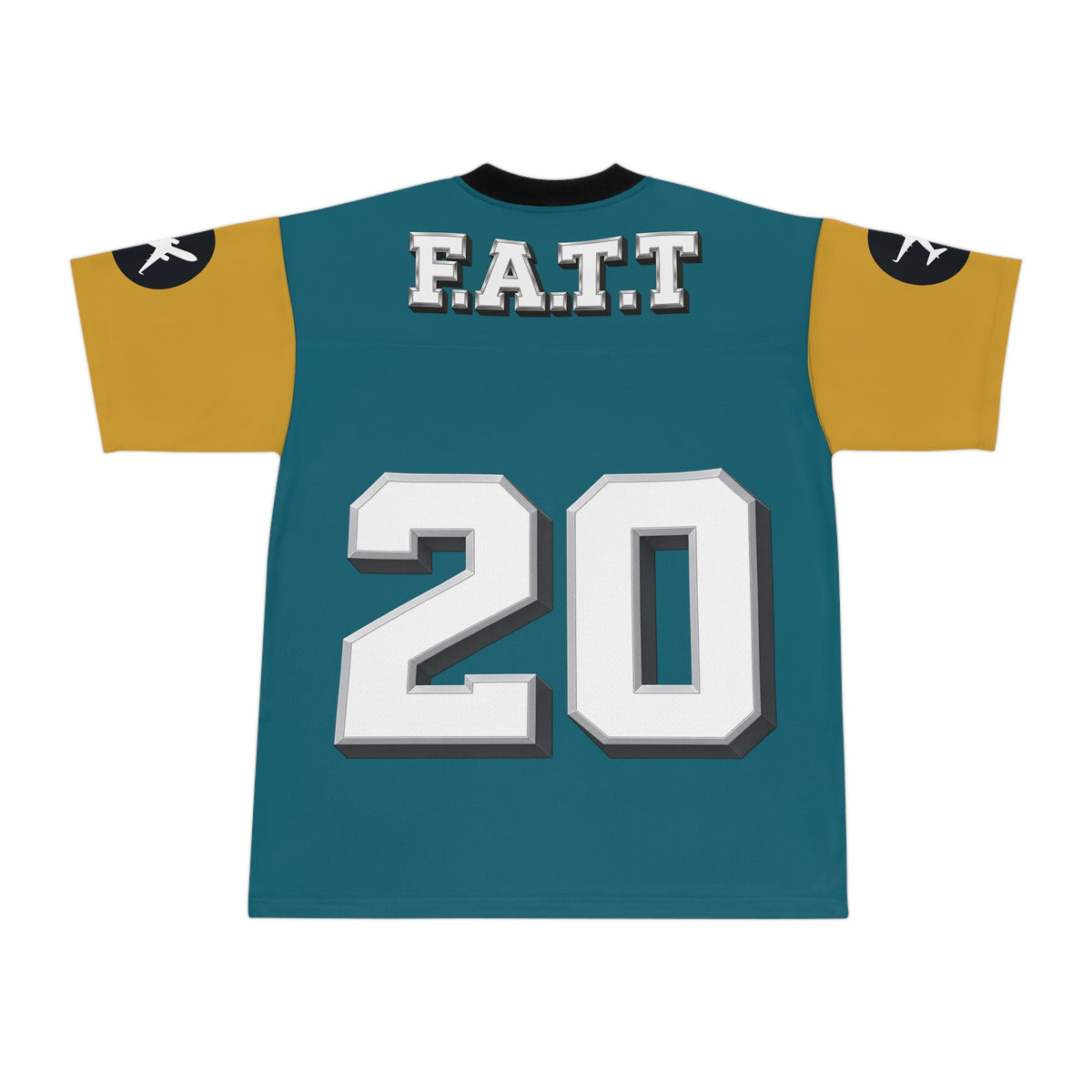 F.A.T.T #20 Football Jersey — Jacksonville | Teal / Gold