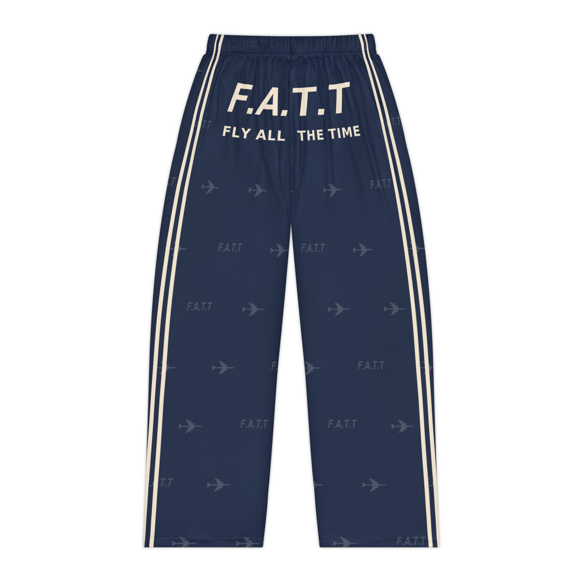 F.A.T.T Women's Flight Lounge Pants — Navy / Cream