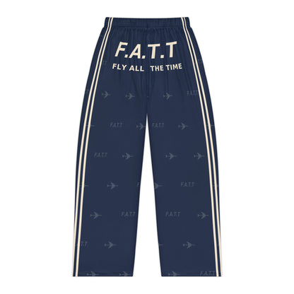 F.A.T.T Women's Flight Lounge Pants — Navy / Cream