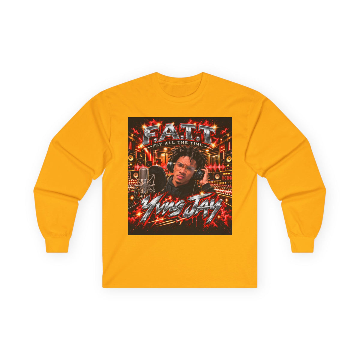F.A.T.T Yvng Jay Cotton Long Sleeve — Front + Back