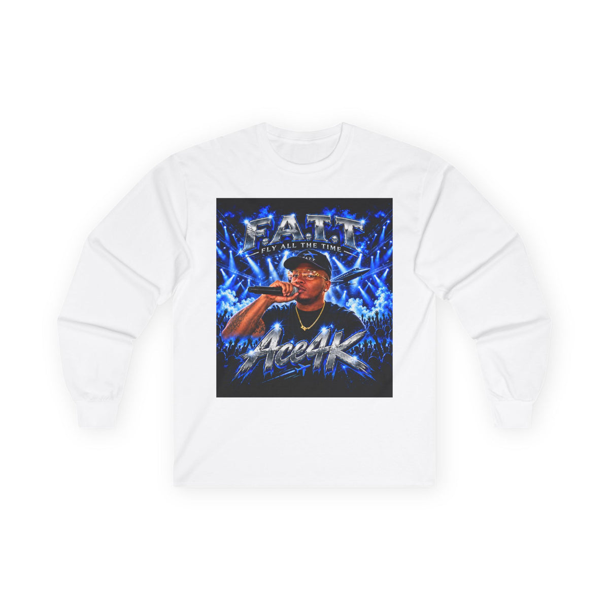 F.A.T.T Ace4K Cotton Long Sleeve — Front + Back
